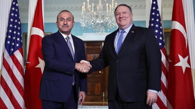 Çavuşoğlu ile Pompeo arasında Suriye konulu telefon görüşmesi