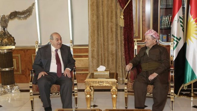 Başkan Barzani, İyad Allavi ile görüştü