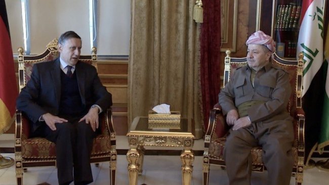 Alman Büyükelçi'den Başkan Barzani'ye övgü; Tüm Kürtlerin umudu