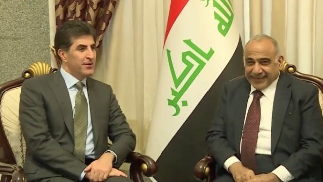 Başbakan Barzani Irak Başbakanı Abdülmehdi ile bir araya geldi