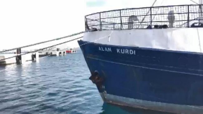 Kurtarma Gemisine Alan Kurdi'nin Adı Verildi