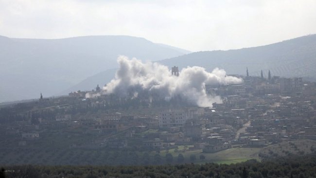 Efrin'de ÖSO ana karargahında Patlama