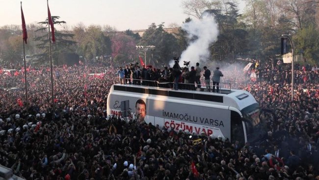 İmamoğlu: Türk’ü, Kürt’ü, Laz’ı, insanlarımızı herkesi selamlıyorum