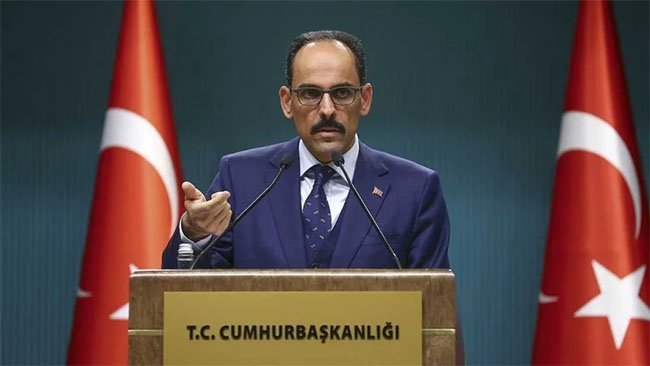 Kalın: Münbiç ve Fırat'ın doğusuna yönelik çalışmalarımız devam ediyor