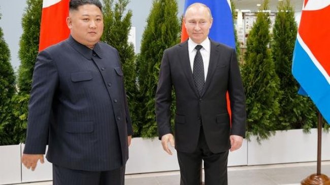 Putin ve Kim'den işbirliği mesajı