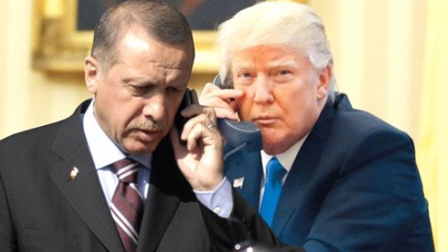 Erdoğan Trump ile telefonda görüştü