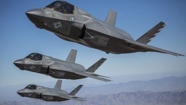 ABD F-35 savaş uçaklarını ilk kez Kerkük'te kullandı