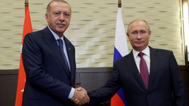 Erdoğan, Putin ile Suriye'yi görüştü