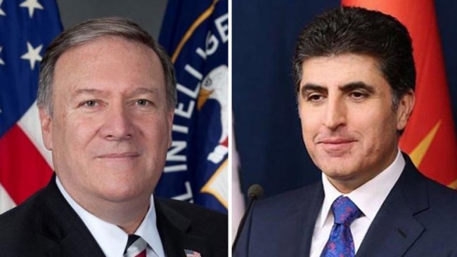 Mike Pompeo'dan Neçirvan Barzani'ye kutlama