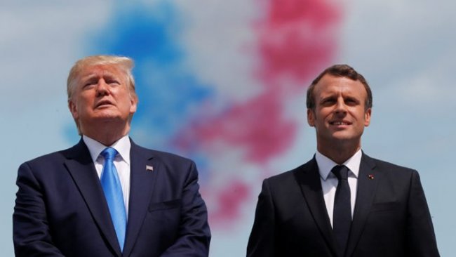 Trump ve Macron'dan ortak İran mesajı