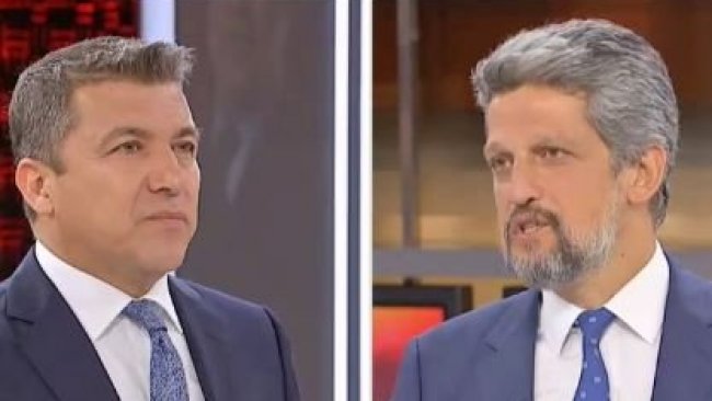 HDP'li Paylan ve İsmail Küçükkaya arasında 'moderatör' tartışması