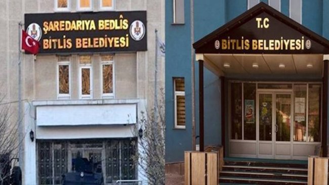 Bitlis'te kaldırılan tüm Kürtçe tabelalar yerlerine takılacak