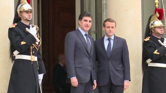 Macron'dan Neçirvan Barzani'ye mektup: Kürdistan, sırtını Fransa’ya dayayabilir