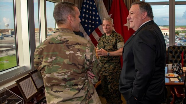 Pompeo, Pentagon komutanlarıyla İran’ı görüştü