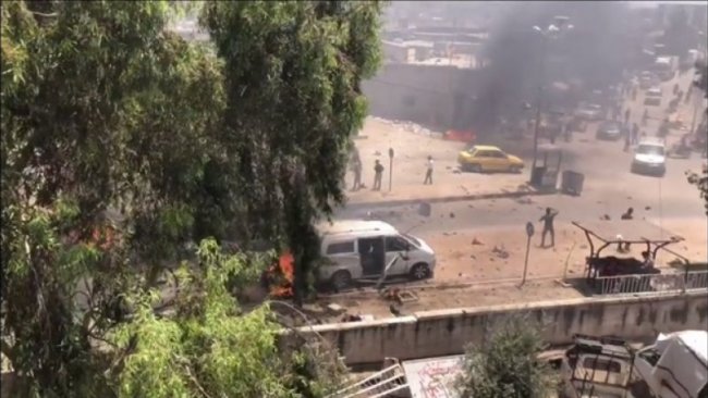 Afrin'de ÖSO komutanına bombalı saldırı