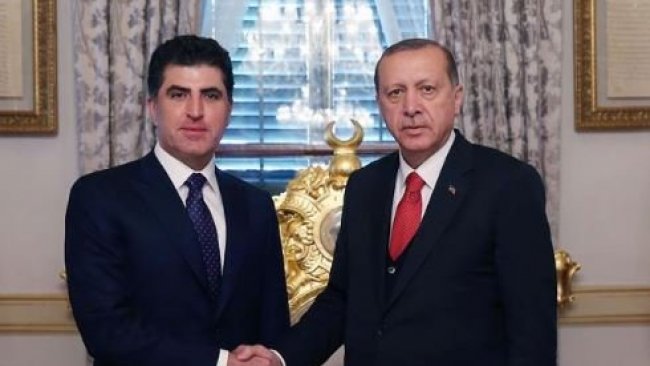 Neçirvan Barzani ile Erdoğan görüşmesi başladı