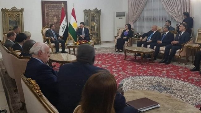 Başkan Neçirvan Barzani, BMGK heyeti ile görüştü