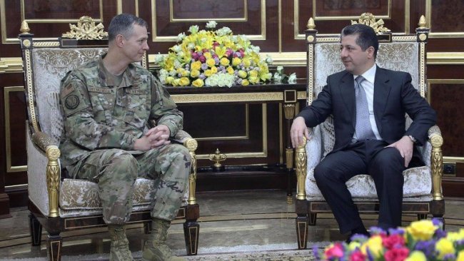 Mesrur Barzani, koalisyon heyetini kabul etti