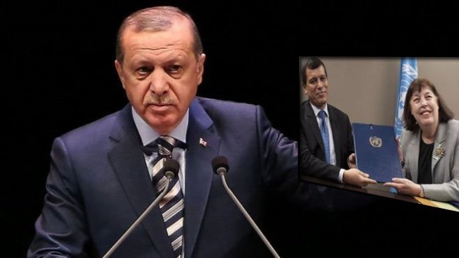 Erdoğan'dan BM'ye DSG tepkisi