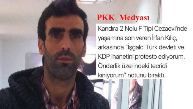 PKK medyası kendini yaktı demişti.. İrfan Kılıç'ın bedeninde yara izleri var