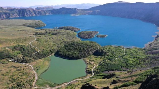 Çalışmalar başlatıldı...Bitlis'teki Nemrut kalderası UNESCO ağına dahil edilecek