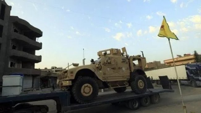 ABD askeri konvoyu, DSG kontrolündeki bölgeye girdi
