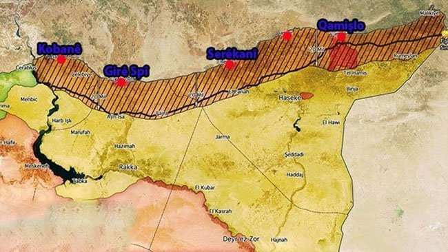 ABD, DSG ve koalisyon 'güvenli bölge', Türkiye ise 'denetimimde bölge' istiyor