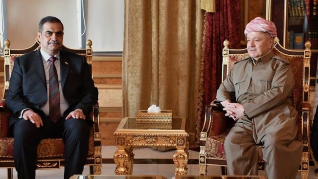 Başkan Barzani, Irak Savunma Bakanı'nı kabul etti