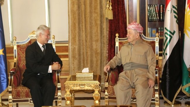 Başkan Barzani AB'nin Büyükelçisini kabul etti