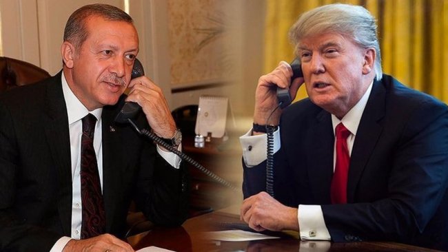 Trump ile Erdoğan telefonda görüştü