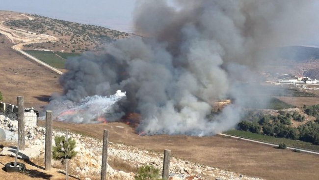 Hizbullah, İsrail askeri üssünü vurdu