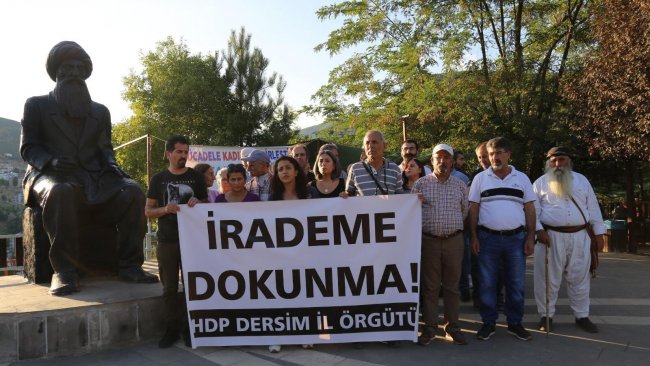 Dersim'de 1 ay boyunca eylem ve etkinlikler yasak