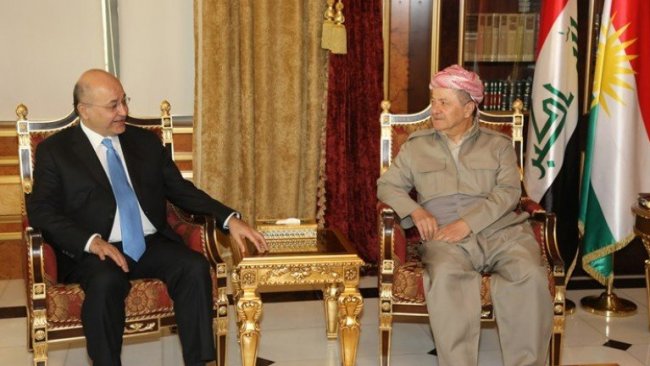 Başkan Barzani Berhem Salih ile görüştü