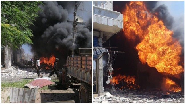 Afrin'de bombalı araçla saldırı!