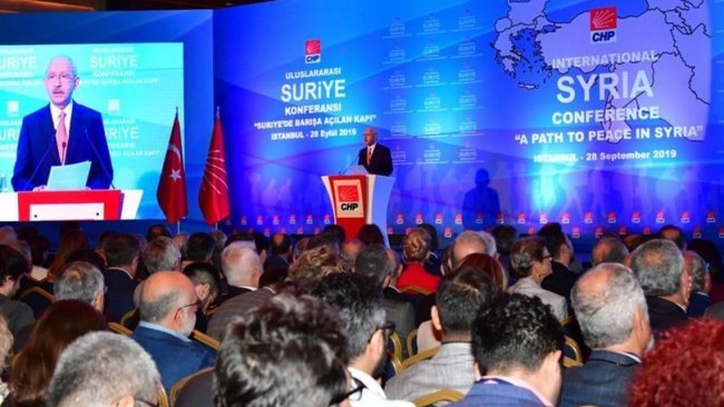 CHP'nin 'Suriye Konferansı' sonuç bildirgesi açıklandı