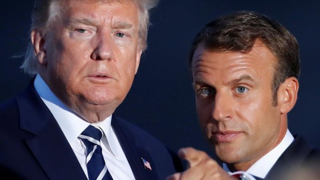 Macron'dan Trump'a: Türk operasyonu durdurulmalı