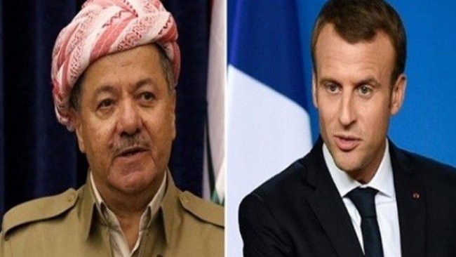 Başkan Barzani’den Macron'a teşekkür