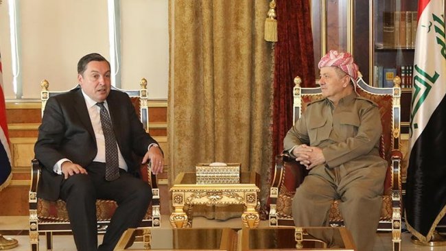 Başkan Barzani ve İngiliz Büyükelçi'den ortak Rojava vurgusu