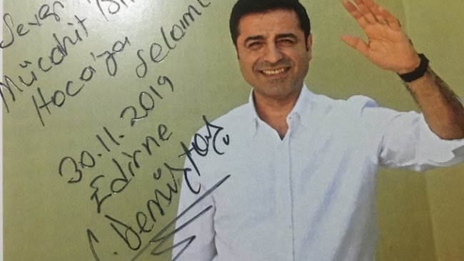 Selahattin Demirtaş’tan yazar Mücahit Bilici’ye mektup