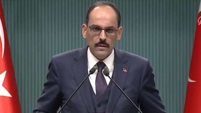 İbrahim Kalın'dan ABD'ye, yaptırım tasarısı yanıtı