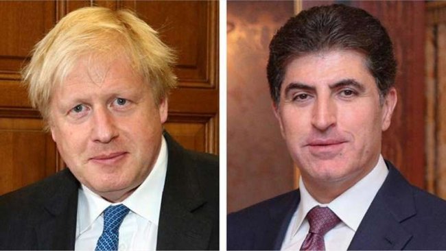 Kürdistan Bölgesi Başkanı'ndan Boris Johnson'a tebrik mesajı