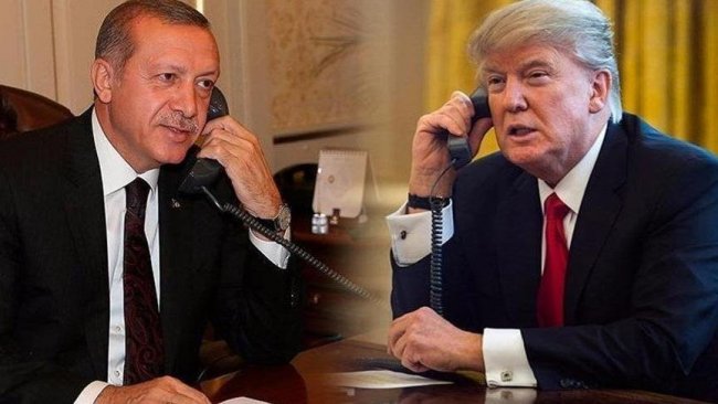 Erdoğan ve Trump telefonda görüştü