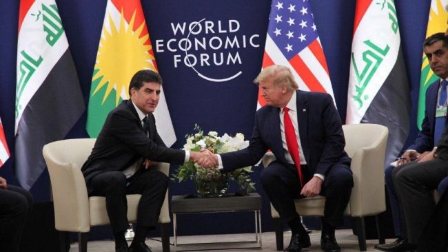 Neçirvan Barzani ile Donald Trump Davos’ta görüştü