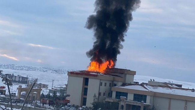 Şırnak'ta devlet hastanesinde korkutan yangın