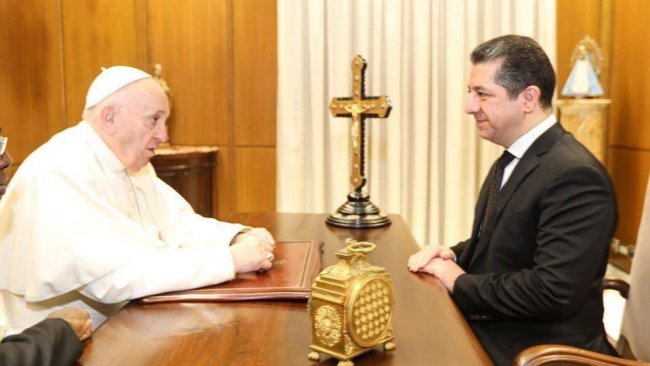 Başbakan Barzani, Papa Francis’i Kürdistan’a davet etti