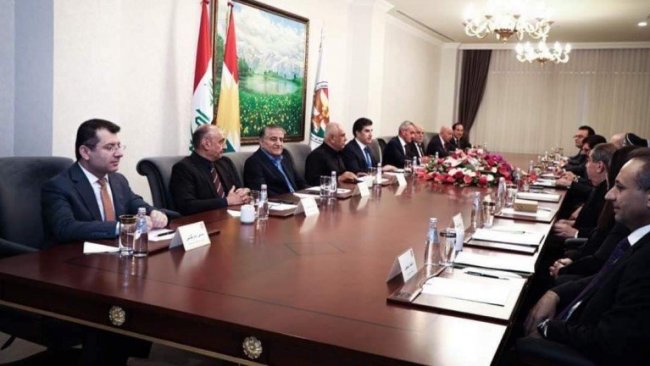 Başkan Neçirvan Barzani parti liderleri ile görüştü