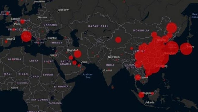 Dünya genelinde koronavirüse yakalanan vaka ve ölü sayısı açıklandı