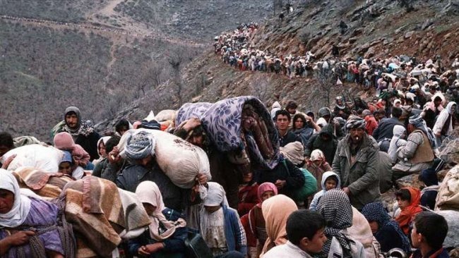 29. yılında Kürtler'in büyük göç öyküsü