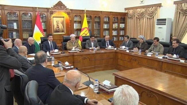 KDP, Mesud Barzani başkanlığında toplandı