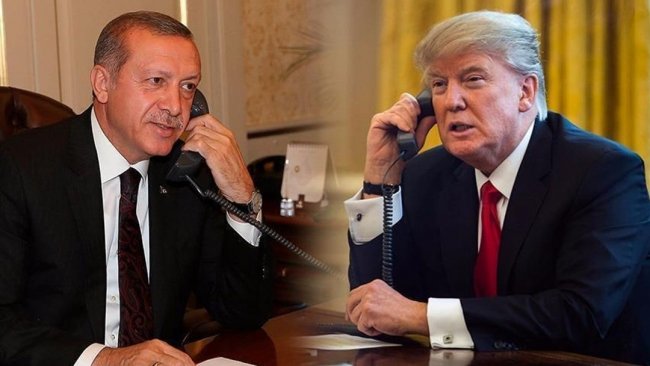 Erdoğan ile Trump, Libya ve Suriye'yi görüştü